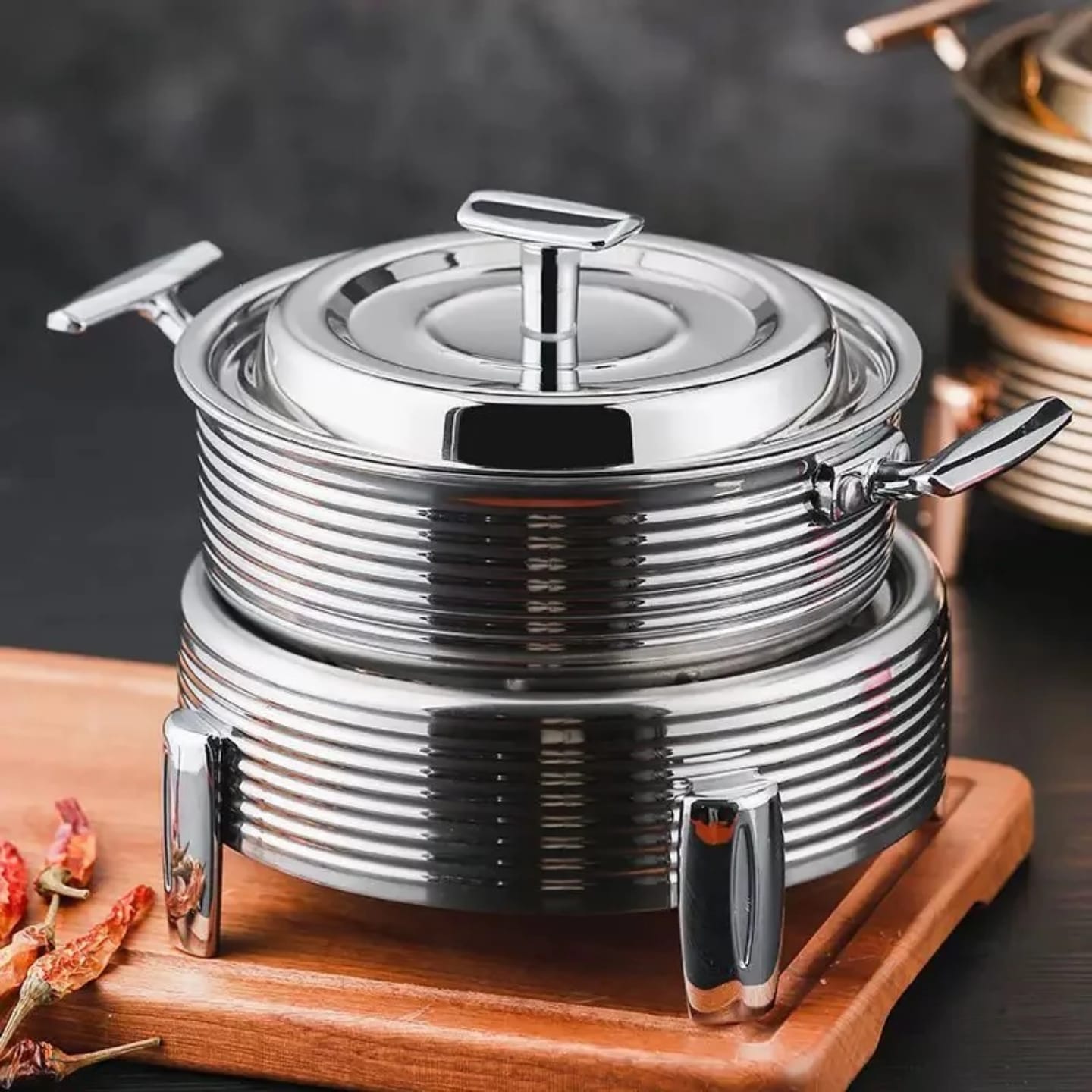  Stainless Steel Chafing Server.