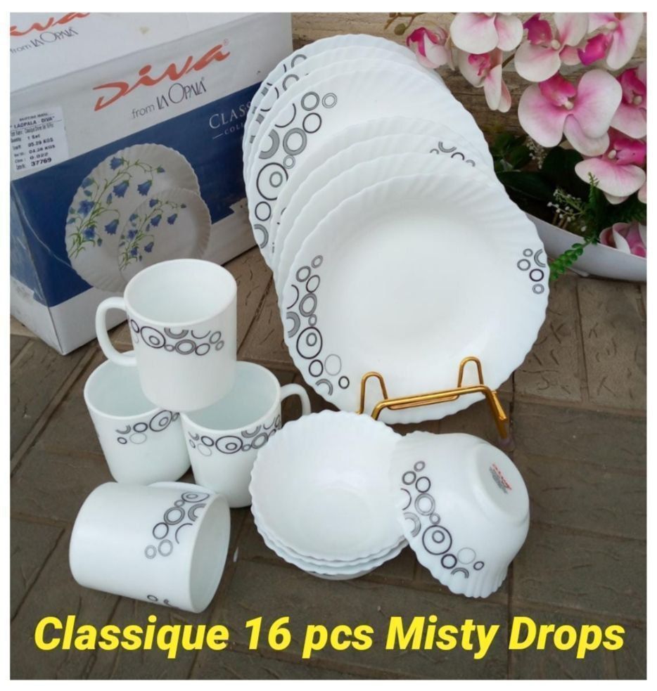  Misty drop 16-Piece Dinner Set