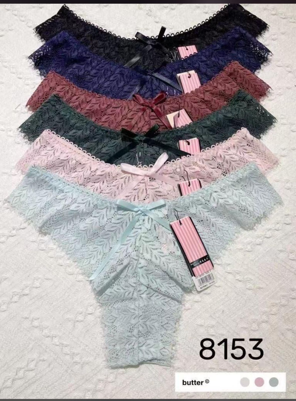 Seamless Scalloped Edge Panties