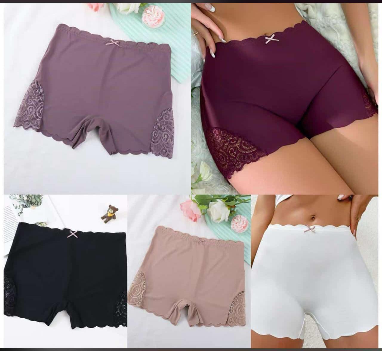 Seamless Scalloped Edge Panties